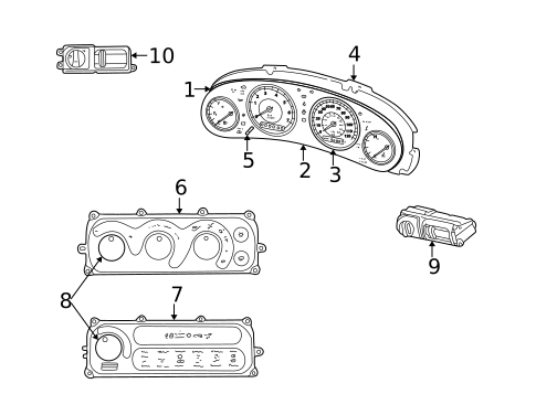 Switches for 2004 Dodge Intrepid #0