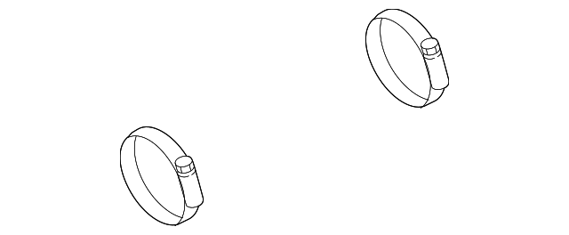 Connector Hose Clamp - Porsche (N-105-563-01)