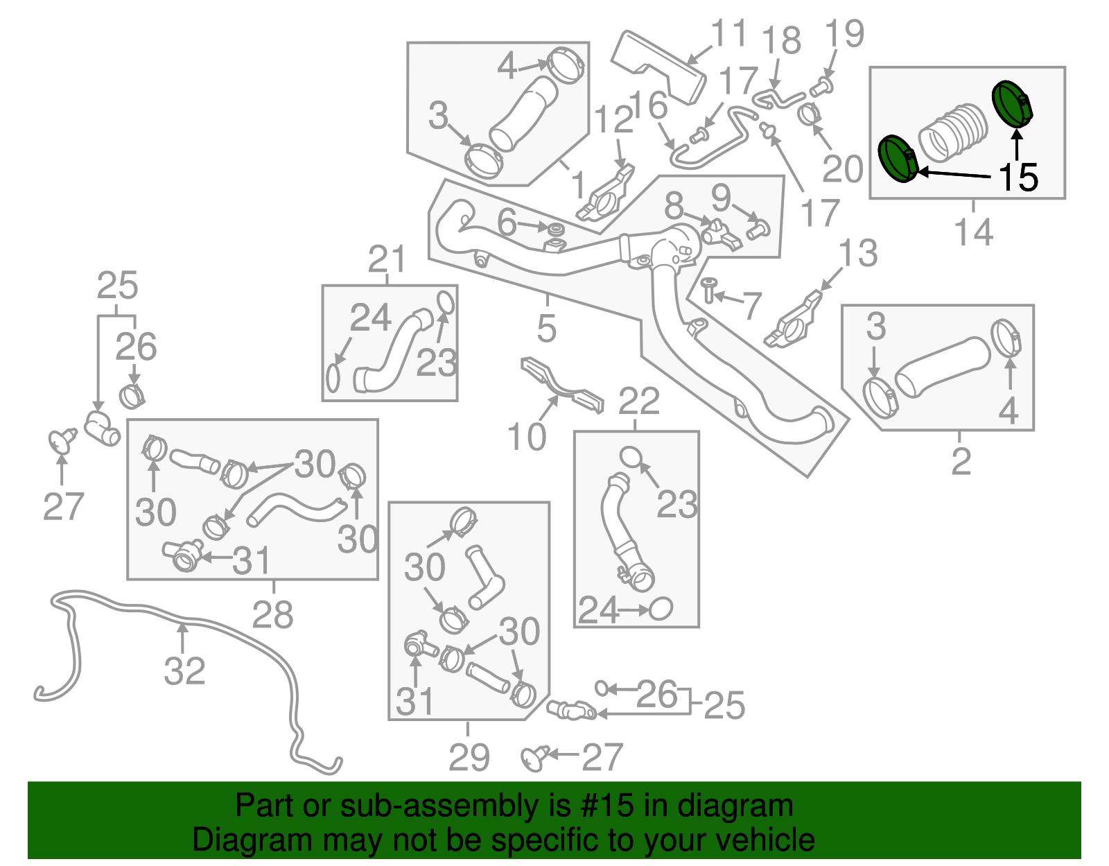 Connector Hose Clamp - Porsche (N-105-563-01)