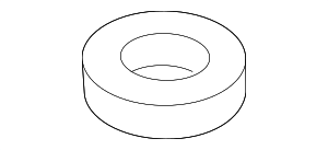 95B129381 - Cooling System: Turbocharger Intercooler Pipe Sleeve for Porsche Image