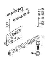 53032152AE - 5.7L Gas; Engine: Multiple Displacement Solenoid for Chrysler: 300, Aspen | Dodge: Challenger, Charger, Durango, Magnum, Ram 1500 | Jeep: Commander, Grand Cherokee Image