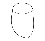 91602S10000 - Body: Hood Stopper for Honda: Civic, CR-V, Element Image