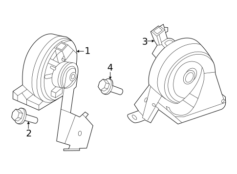 Horn for 2025 Ford Bronco #0