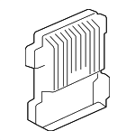 12602010 - Engine: Engine Control Module (ECM) for Buick: Rainier | Chevrolet: Colorado, Trailblazer | GMC: Canyon, Envoy | Hummer: H3 Image
