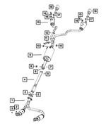 68530443AA - Exhaust: Tailpipe Exhaust Tip for Mopar Image