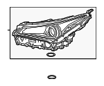 8114578250 - : Headlamp Assembly for Lexus Image