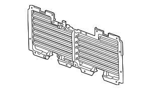 2017-2020 GM Front Bumper Shutter 85043806 GM | GMPartsDirect.com