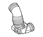 13715A1BC61 - Engine: Intake Tube for BMW: 540i xDrive, 550e xDrive, 740i, 750e xDrive Image