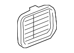 13715A1BC25 - Engine: Air Grille for BMW Image