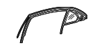2227301700 - Body: Run Channel for Mercedes-Benz Image
