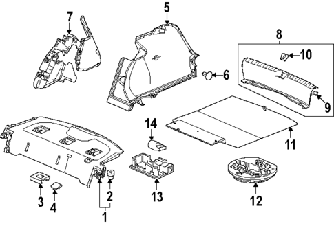 Interior Trim - Rear Body for 2025 Honda Civic #0
