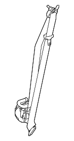 J9C6261LKP - : Lap &amp; Shoulder Belt for Jaguar: E-Pace Image