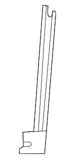 802153JA0A - Body: Sash Channel for Nissan: Pathfinder Image