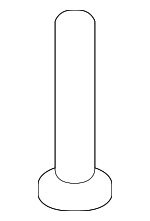 99919019130 - Body: Retaining Strip Rivet for Porsche: 911, Cayman, Panamera Image