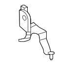 2545012202 - Cooling System: Auxiliary Pump Bracket for Mercedes-Benz Image