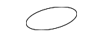 5349735010 - Body: Hood Hinge Seal for Toyota Image
