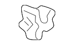 9046711061 - Body: Hood Release Cable Clip for Toyota Image