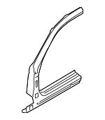 41002996770 - Body: Hinge Pillar for BMW: 1 Series M, 128i, 135i, 135is Image