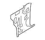 41217198366 - Body: Inner Hinge Pillar for BMW: 1 Series M, 128i, 135i, 135is Image