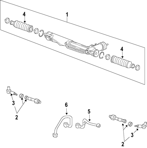 P/S Pump & Hoses for 2005 Volkswagen Phaeton #0