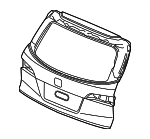 68100TG7A60ZZ - : Lift Gate for Honda: Pilot Image