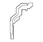 68210TG7A00ZZ - Body: Hinge for Honda: Pilot Image