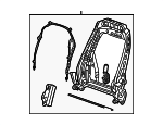 85082562 - Body: Seat Back Frame for GM Image