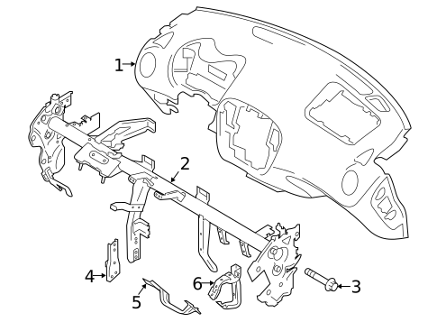 Instrument Panel for 2013 Nissan Juke #0