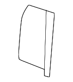 10382315 - Body: Side Glass for Hummer: H2 Image image