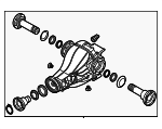 BC500044D - Suspension: Differential Assembly for Audi: A6, A6 Quattro, A7 Quattro, A8 Quattro, Q5, RS7, S5, S6, S7, S8, SQ5 Image
