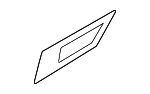 82653R0000 - Body: Sliding Door Handle Gasket for Kia Image