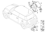 61136934315 - Distance Systems, Cruise Control: Socket Housing for Mini Image