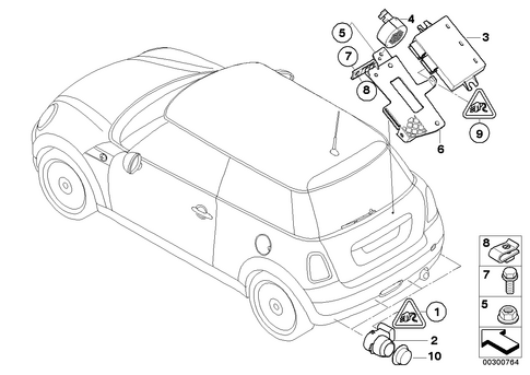 Parking Assistance Systems for 2013 Mini Cooper #0