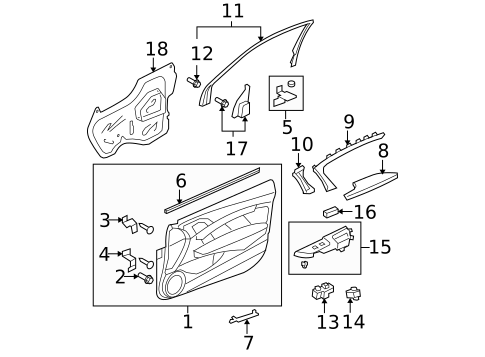 Mirrors for 2012 Honda Accord #1