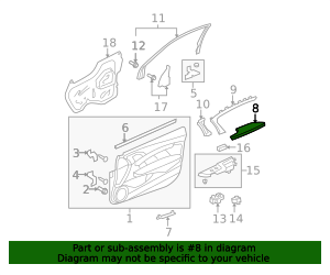 Door Armrest 83521-TE0-A01ZB - Factory Fit & Comfort | AutoNation Parts