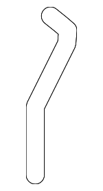 1L2Z7843329AA - Body: Lock Rod for Ford: Explorer | Mercury: Mountaineer Image