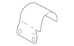 8D0407719 - Suspension: CV Joint Splash Shield for Audi Image