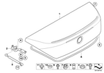 41627039766 - Bodywork: Trunk Lid for BMW Image