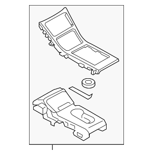 GD9Z54044D90DF - : Top Panel for Lincoln: Continental Image