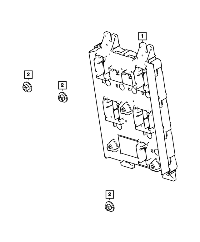 68424593AC - : Body Controller Module for Mopar Image