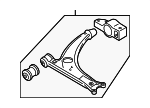 5N0407151 - Unclassified: Lower Control Arm for Volkswagen: CC, Tiguan, Tiguan Limited Image
