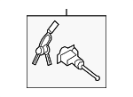 81970P1A00 - Body: Cylinder &amp; Keys for Kia Image