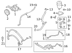 7119904524 - Steering: Support Bracket Upper Bolt for BMW Image