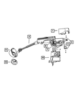 1DC66DK5AB - : Steering Column Shroud for Mopar Image