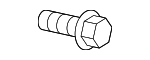 N90953004 - Steering: Lower Column Cover Bolt for Audi Image
