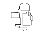 50931SDAA01 - Engine: Engine Mount Control Module for Honda Image