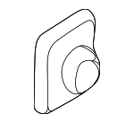 7983280W00 - Body: Back Panel Clip for Nissan: Frontier Image