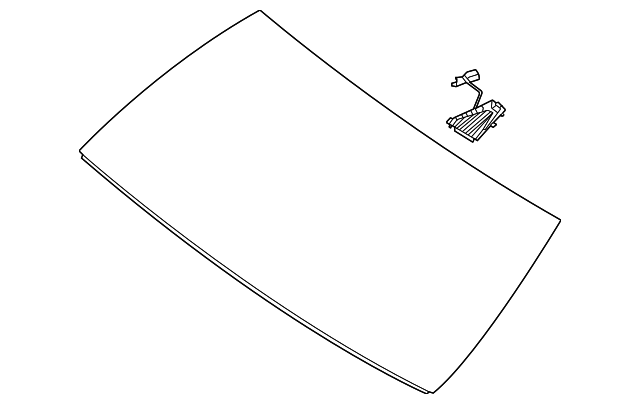 Genuine OEM Windshield | 167-670-11-02 | Fits Select 2020