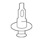 9046714053 - Body: Floor Pan Splash Shield Clip for Toyota Image