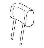 5104534AA - Body: Headrest for Dodge: Sprinter 2500, Sprinter 3500 Image